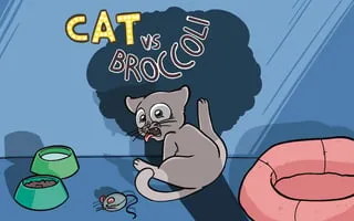 Cat VS Broccoli - game thumbnail image