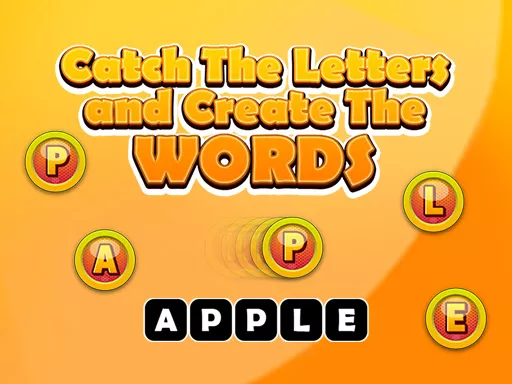 Catch The Letters and Create The Words - game thumbnail image