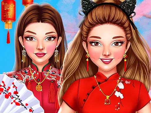 Celebrity Chinese New Year Look - game thumbnail image