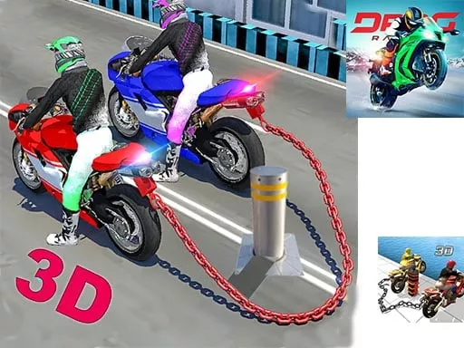 Chained Bike Racing 3D - game thumbnail image