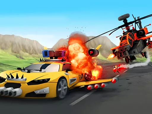 Chaos Road Combat Car Racing - game thumbnail image