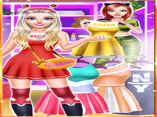 Cheerleader Magazine Girls Dress Up - game thumbnail image