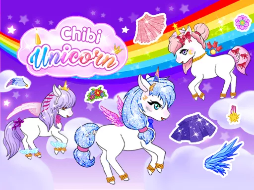 Chibi Unicorn Games for Girls - game thumbnail image