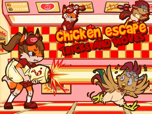 Chicken Escape : Tricks and moves - game thumbnail image
