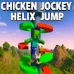 Chicken Jockey Helix Jump game thumbnail image