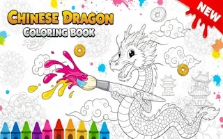 Chinese Dragon Coloring Book - game thumbnail image