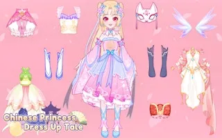 Chinese Princess Dress Up Tale - game thumbnail image