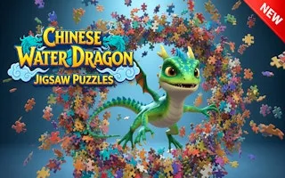 Chinese Water Dragon Jigsaw Puzzles - game thumbnail image
