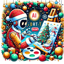 Christmas AI Art Draw Paint - game thumbnail image