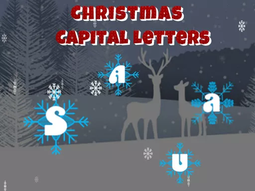 Christmas Capital Letters - game thumbnail image