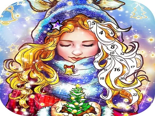 Christmas:Coloring Book, Coloring GAME FREE - game thumbnail image