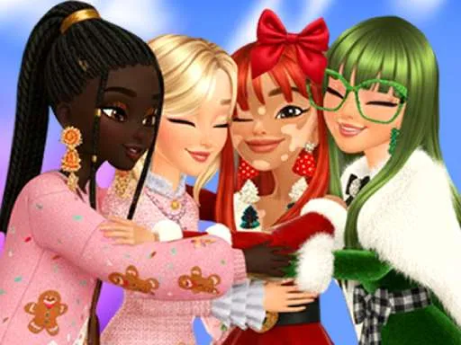 Christmas Girls Dress Up - game thumbnail image