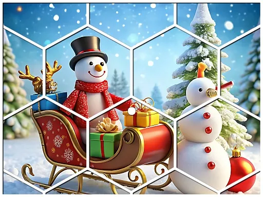 Christmas Hexa Puzzle - game thumbnail image