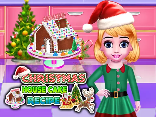 Christmas House Cake Recipe - game thumbnail image