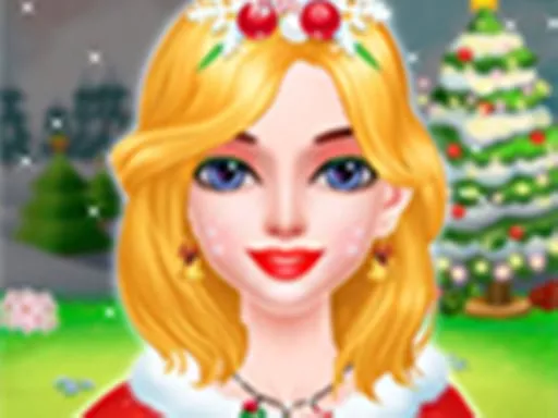 Christmas Makeup Salon - Makeover Game - game thumbnail image