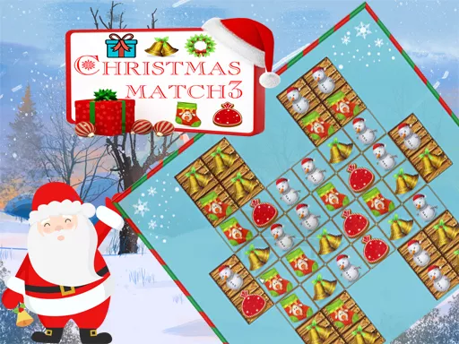 Christmas Match 3 Deluxe - game thumbnail image