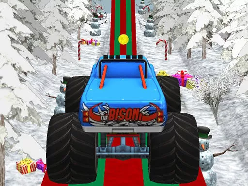Christmas Monster Lastwagen - game thumbnail image