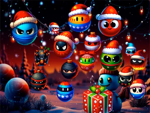 Christmas Rush : Red and Friend Balls - game thumbnail image