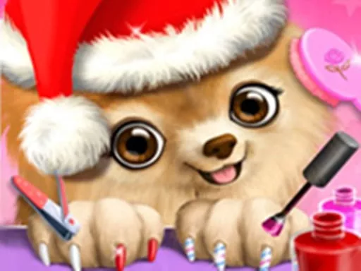 Christmas Salon - Santa Claus And Pets Makeover - game thumbnail image