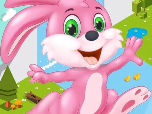 Christmas Santa Bunny Run - game thumbnail image