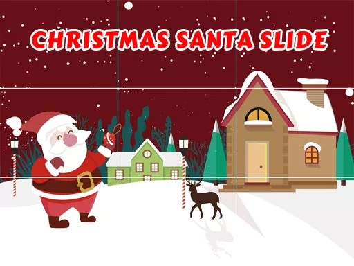 Christmas Santa Slide - game thumbnail image