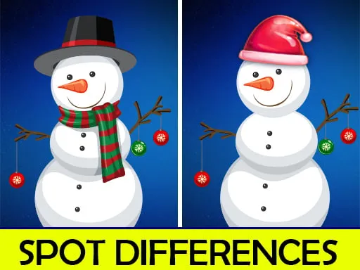 Christmas Spot differences - game thumbnail image