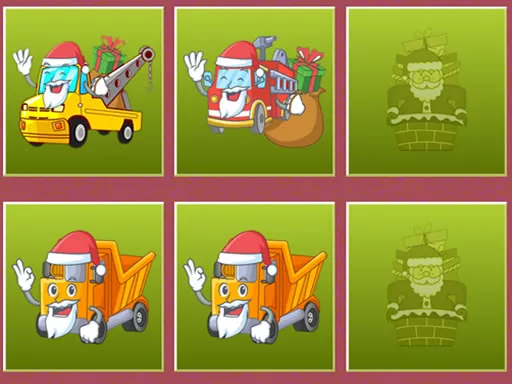 Christmas Trucks Memory - game thumbnail image