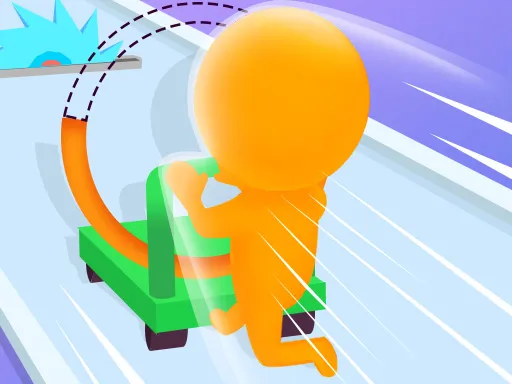 Circle Rush Trolley Run - game thumbnail image