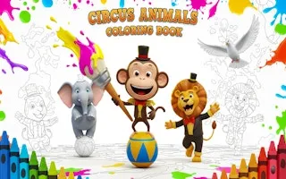 Circus Animals Coloring Book - game thumbnail image
