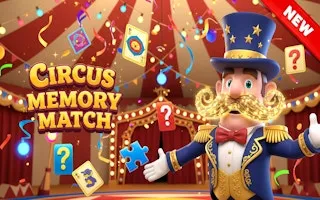 Circus Memory Match - game thumbnail image