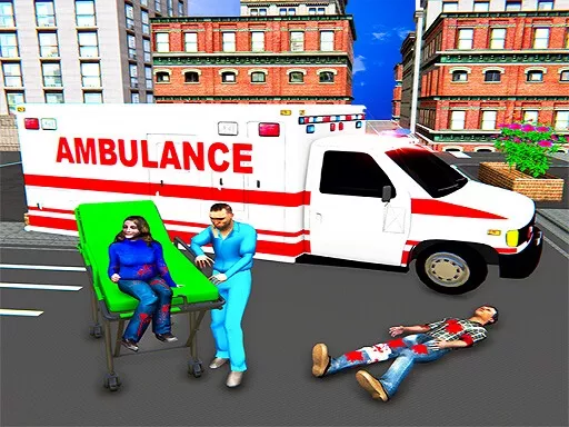City Ambulance Rescue Simulator Games - game thumbnail image