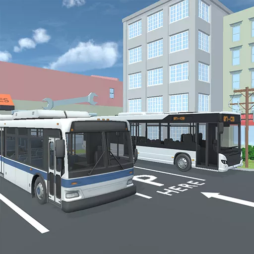 CITY BUS PARKING SIMULATOR CHALLENGE 3D - game thumbnail image