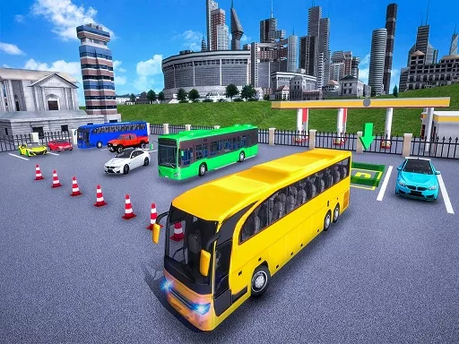 City Coach Bus Parking Adventure Simulator 2020 - game thumbnail image