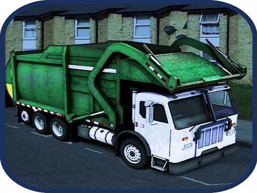 City Garbage truck - game thumbnail image