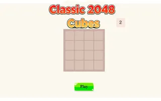 Classic 2048 - Cubes - game thumbnail image