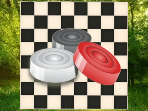 Classic Checkers: Forest - game thumbnail image