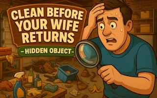 Clean Before Your Wife Returns - Hidden Object - game thumbnail image
