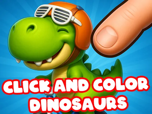 Click And Colors Dinosaurs - game thumbnail image
