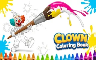 Clown Coloring Book - game thumbnail image