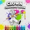Clown Coloring Book game thumbnail image