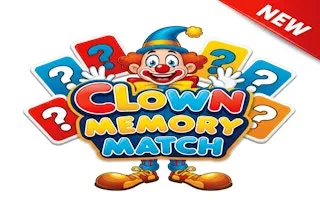 Clown Memory Match Game - game thumbnail image