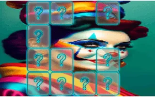 Clown Memory Match - game thumbnail image