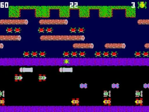 Clumpsy Frogger 2D game thumbnail image