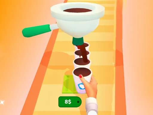 Coffee Run 3D game thumbnail image