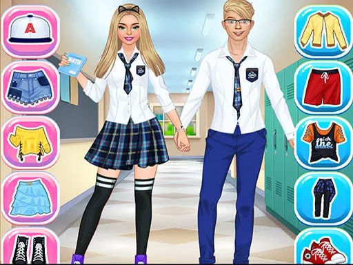 College Girl &amp; Boy Makeover - game thumbnail image