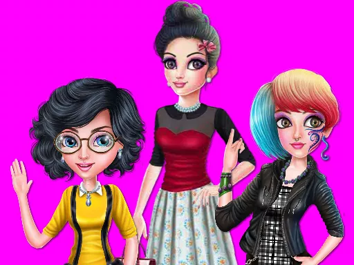 College Girl Squad Fashion Dressup - game thumbnail image