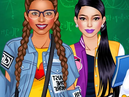 College Student Girl Dress Up - game thumbnail image