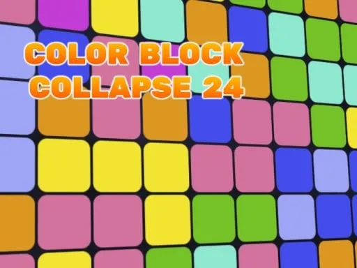 Color Blocks Collapse 24 game thumbnail image