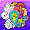 Color Fan Color By Number game thumbnail image