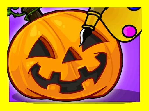 Color Objects Halloween  - game thumbnail image
